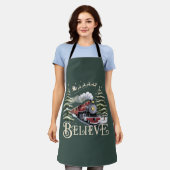 Polar Express Kerstcadeau Geloof Kerstmis Winter Schort (Gedragen)