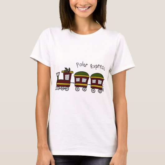 Polar Express Train T-shirt (Voorkant)