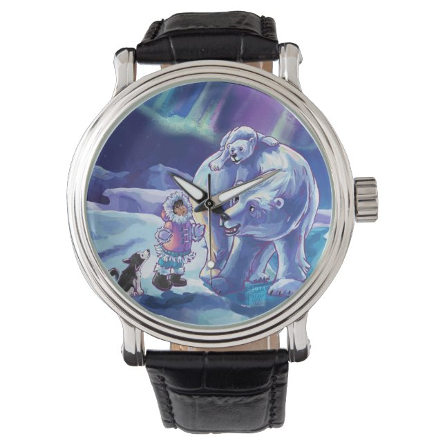 Polar Pals Horloge (Voorkant)