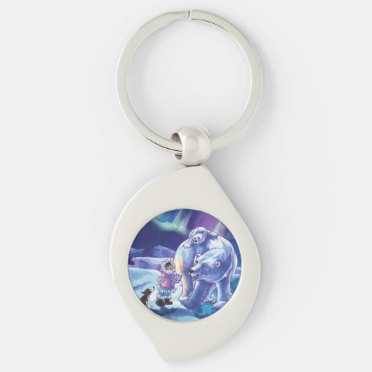 Polar Pals Sleutelhanger (Voorkant)