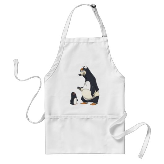 Polar Penguin Apron Standaard Schort (Voorkant)
