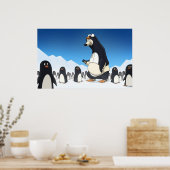 Polar Penguin Poster (Keuken)