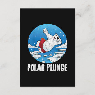 Polar Plunge Ice Jump Polar Beer Winter Swim Informatiekaartje