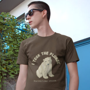 Polar Plunge Polar Beer Ik nam de sprong T-shirt