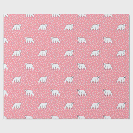 Polar Whimsical  Cadeaupapier (Vlak)