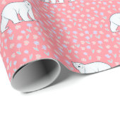 Polar Whimsical  Cadeaupapier (Rol Hoek)