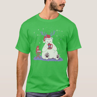 Polar Xmas Eggnog Lelijke trui van Tobe Fonseca T-shirt