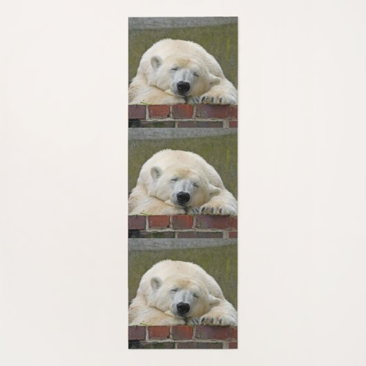 PolarBear 001 Yogamat (Achterkant)