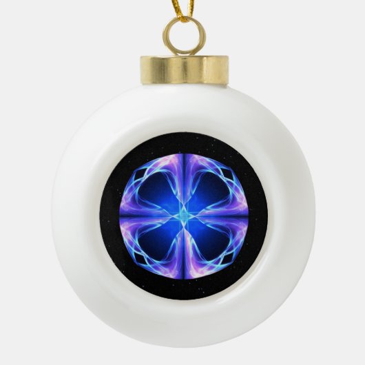 Polaris Keramische Bal Ornament (Voorkant)