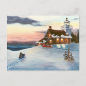 Polaris Sunset Briefkaart (Voorkant)