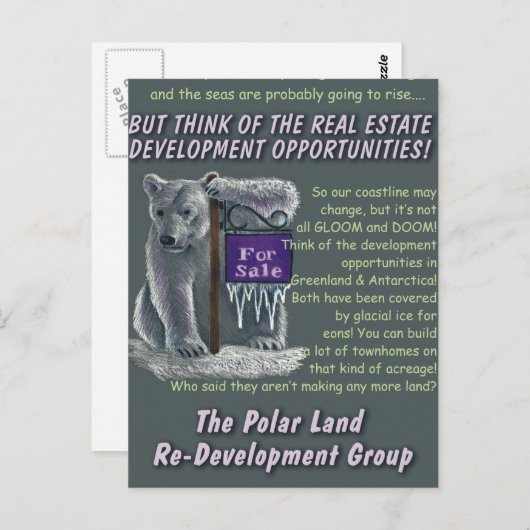 Polarland Redevelopment Briefkaart (Voorkant / Achterkant)