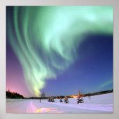 Polarlicht Poster (Voorkant)