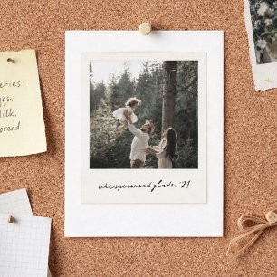 Polaroid Foto Ansichtkaart Op Maat Gemaakte Vint Briefkaart