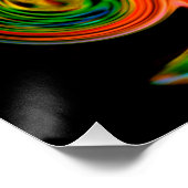 Polaroid SX-70 Foto licht schilderen #1 Poster Perfect Poster (Hoek)