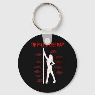 Pole Bruise Draag Dansoutfit Danskleding Fitn Sleutelhanger