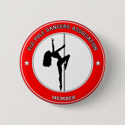 Pole Dancers Ronde Button 5,7 Cm (Voorkant)