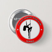 Pole Dancers Ronde Button 5,7 Cm (Voorkant /achterkant)