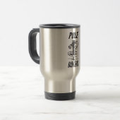 Pole Dancers Travel Mug Reisbeker (Voorkant links)