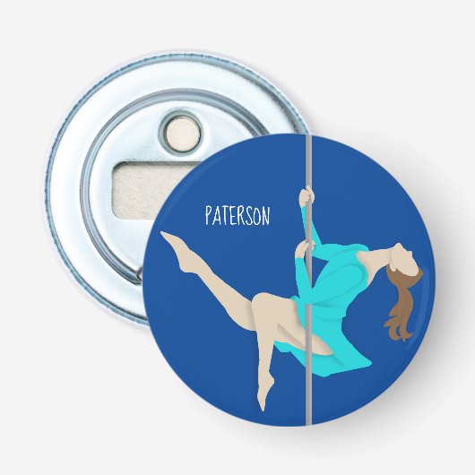 Pole Fitness Button Flesopener (Voorkant)