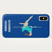 Pole Fitness Case-Mate iPhone Case (Achterkant (horizontaal))