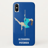 Pole Fitness Case-Mate iPhone Case (Achterkant)