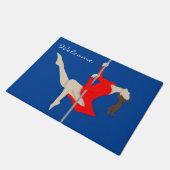 Pole Fitness Deurmat (Schuin)