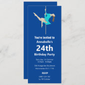 Pole Fitness Kaart (Voorkant / Achterkant)