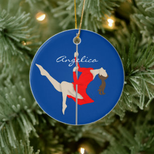 Pole Fitness Keramisch Ornament