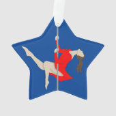Pole Fitness Ornament (achterkant)
