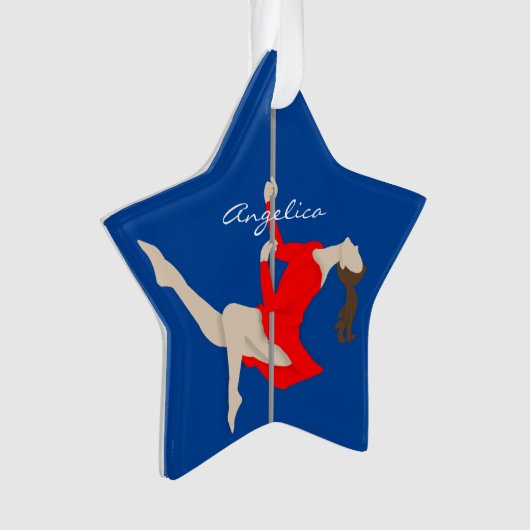 Pole Fitness Ornament (voorkant)