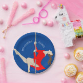 Pole Fitness Papieren Bordje (Feest)