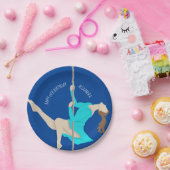 Pole Fitness Papieren Bordje (Feest)