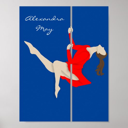 Pole Fitness Poster (Voorkant)