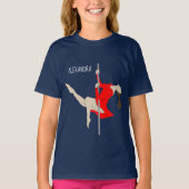 Pole Fitness T-shirt (Voorkant)