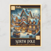 Pôle Nord, Alaska | Carte postale ancienne (Devant)