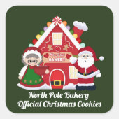 Pôle Nord Boulangerie autocollant de pâtisserie de (Devant)