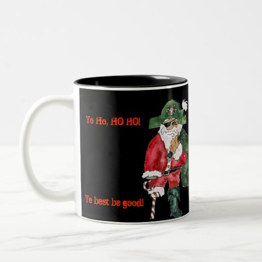 Pôle Nord Pirate Mug - Cptn. Crusty Kringle (Gauche)