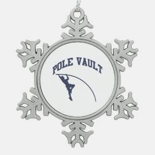 Pole Valt Tin Sneeuwvlok Ornament