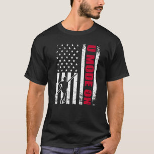 Pole Vault Athlete Pole Jump Pun Jumper Vaulter 1 T-shirt