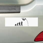 Pole Vault Bumpersticker (Op auto)