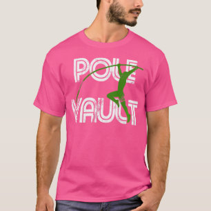 Pole Vault - Distressed Look Pole Vaulti T-shirt