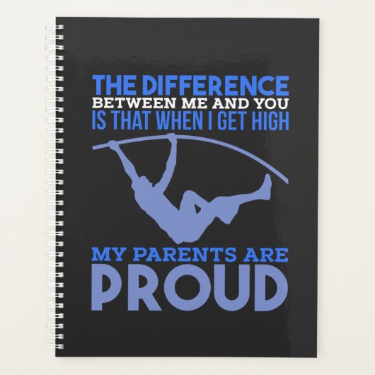 Pole Vault - Mijn ouders zijn trots Planner (Voorkant)
