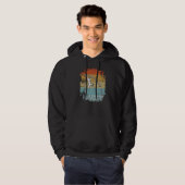 Pole Vault Pole Vaulting Retro Hoodie (Voorkant volledig)