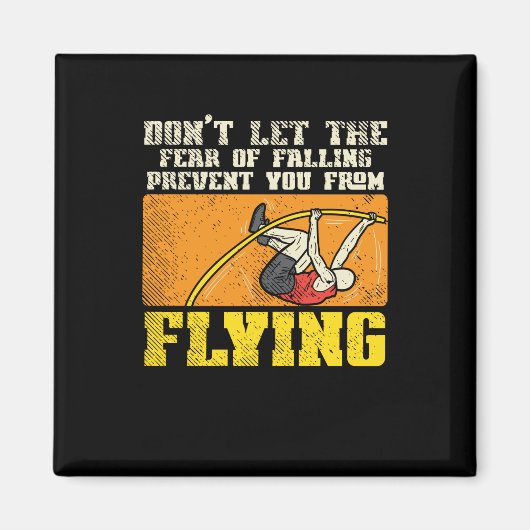 Pole Vault-pool vaulting Magneet (Voorkant)