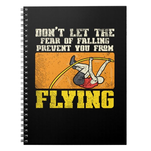 Pole Vault-pool vaulting Notitieboek (Voorkant)