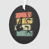 Pole Vault Retro  Ornament (voorkant)
