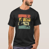 Pole Vault Retro T-shirt (Voorkant)