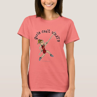 Pole Vault - Rood (licht) T-shirt