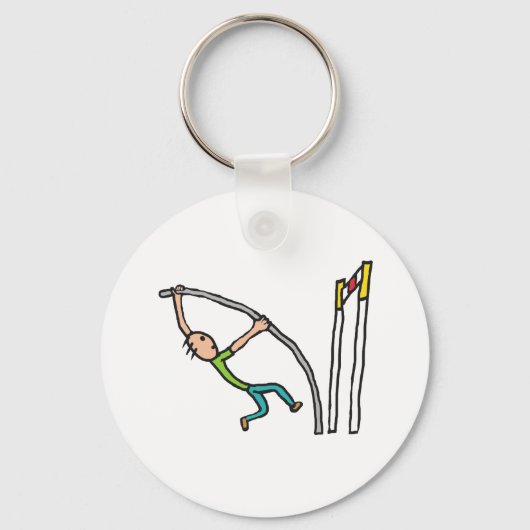 Pole Vault Sleutelhanger (Voorkant)