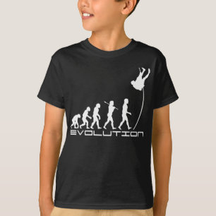 Pole Vault Sport Evolution Art T-shirt